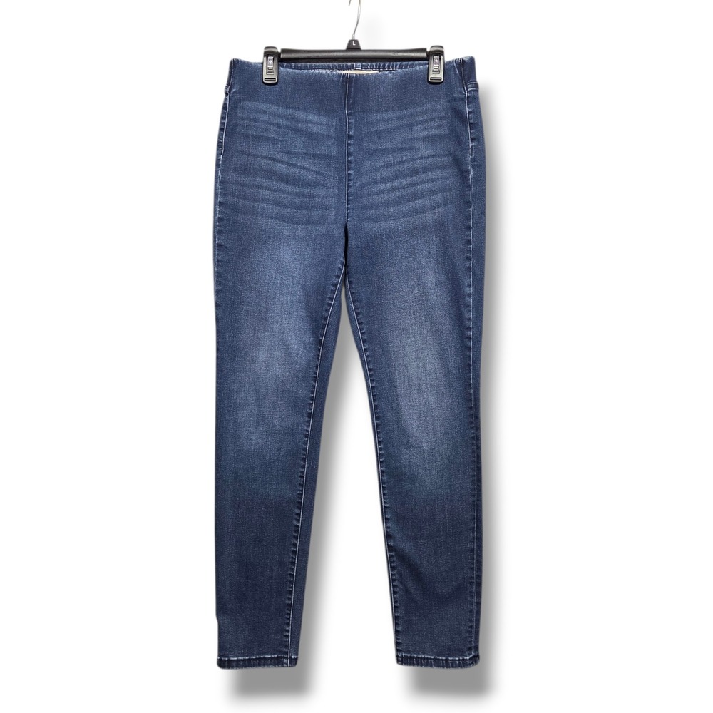 Soft Surroundings Skinny Jeans Womens‎ Medium High Rise Supremely Soft Pull On
